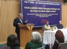 K.K.Rai, Chairperson, MARG, welcomes to guests and participants